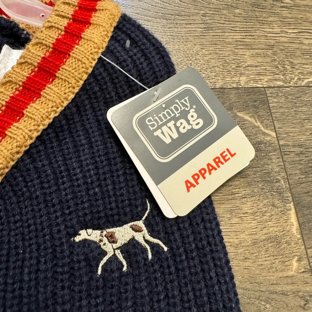 Simply Wag Dog Sweater‎ SZ LG NWT